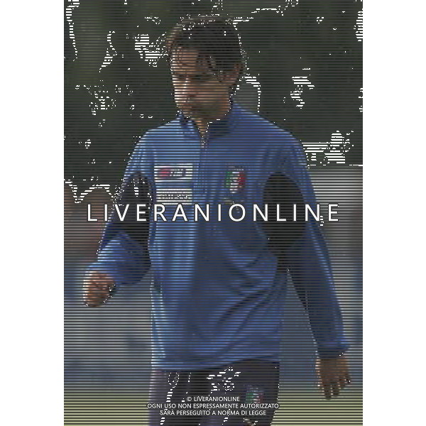 Allenamento della Nazionale Italiana nel centro sportivo Milanello a Cornago 04/06/2007 nella foto filippo inzaghi ph andry/ag. aldo liverani