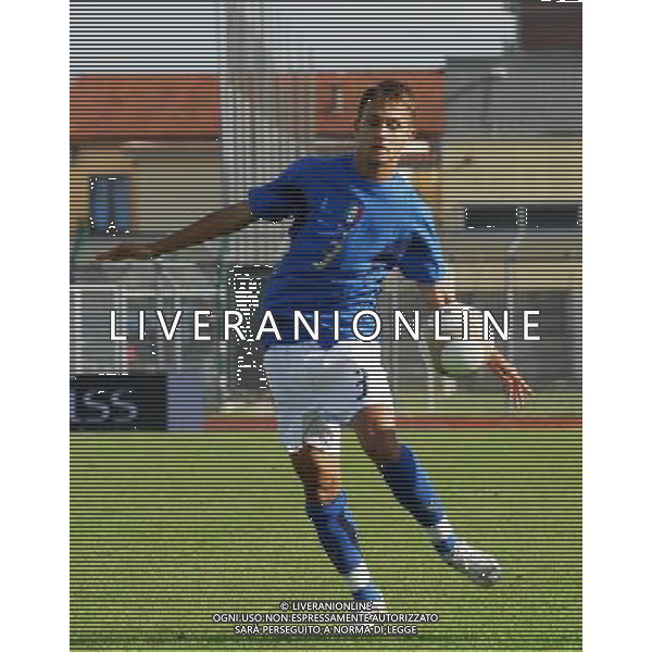 Italia - Albania U21 Qualificazioni ai Campionati Europei U21 01.06.2007 Nella Foto: Criscito Domenico Ag. Aldo Liverani