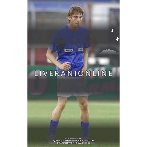 Italia - Albania U21 Qualificazioni ai Campionati Europei U21 01.06.2007 Nella Foto: Claudio Marchisio Ag. Aldo Liverani