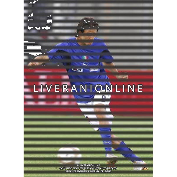 Italia - Albania U21 Qualificazioni ai Campionati Europei U21 01.06.2007 Nella Foto: Acquafresca Robert Ag. Aldo Liverani