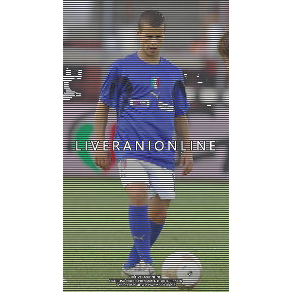 Italia - Albania U21 Qualificazioni ai Campionati Europei U21 01.06.2007 Nella Foto: Giovinco Sebastian Ag. Aldo Liverani