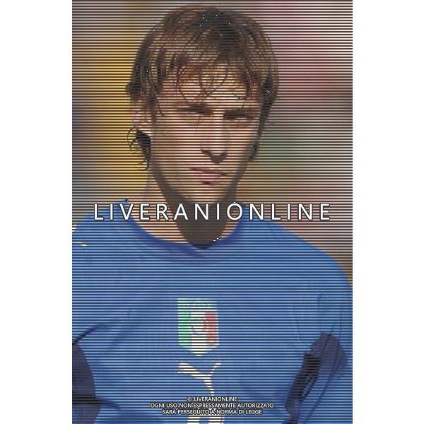 Italia - Albania U21 Qualificazioni ai Campionati Europei U21 01.06.2007 Nella Foto: Marchisio Claudio Ag. Aldo Liverani