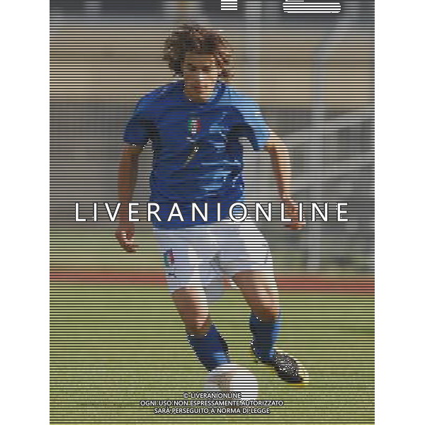 Italia - Albania U21 Qualificazioni ai Campionati Europei U21 01.06.2007 Nella Foto: Dessena Daniele Ag. Aldo Liverani