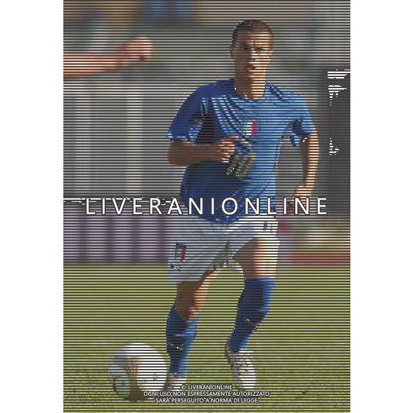 Italia - Albania U21 Qualificazioni ai Campionati Europei U21 01.06.2007 Nella Foto: Giovinco Sebastian Ag. Aldo Liverani