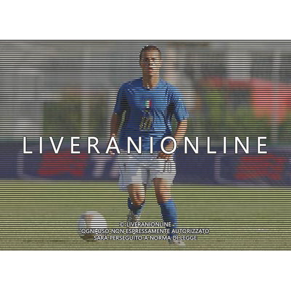 Italia - Albania U21 Qualificazioni ai Campionati Europei U21 01.06.2007 Nella Foto: Giovinco Sebastian Ag. Aldo Liverani