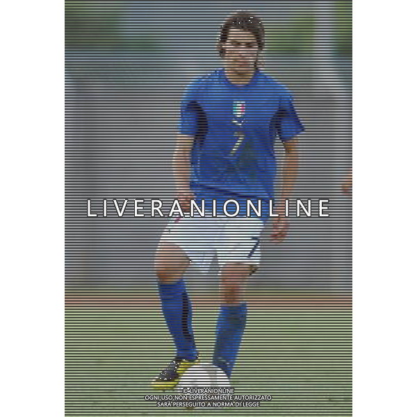Italia - Albania U21 Qualificazioni ai Campionati Europei U21 01.06.2007 Nella Foto: Dessena Daniele Ag. Aldo Liverani