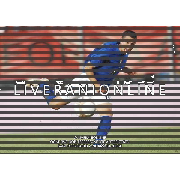 Italia - Albania U21 Qualificazioni ai Campionati Europei U21 01.06.2007 Nella Foto: Giovinco Sebastian Ag. Aldo Liverani