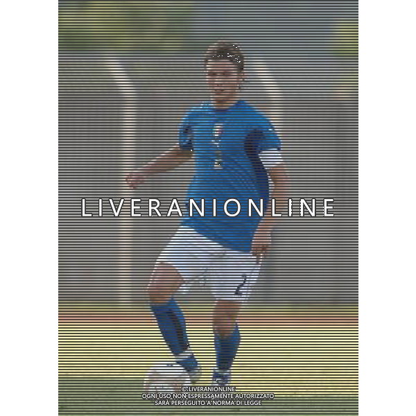 Italia - Albania U21 Qualificazioni ai Campionati Europei U21 01.06.2007 Nella Foto: Simone Motta Ag. Aldo Liverani