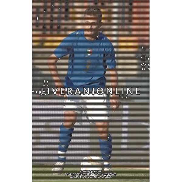 Italia - Albania U21 Qualificazioni ai Campionati Europei U21 01.06.2007 Nella Foto: Criscito domenico Ag. Aldo Liverani