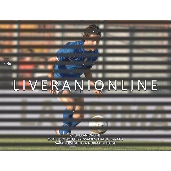 Italia - Albania U21 Qualificazioni ai Campionati Europei U21 01.06.2007 Nella Foto: Russotto Andrea Ag. Aldo Liverani