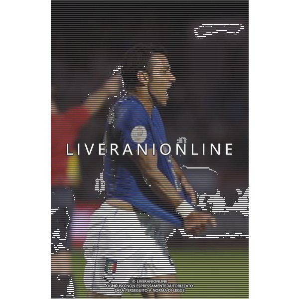 LITUANIA-ITALIA 06/06/2007 QUALIF EURO 2008 NELLA FOTO quagliarella fabio FOTO BORSARI-AG ALDO LIVERANI