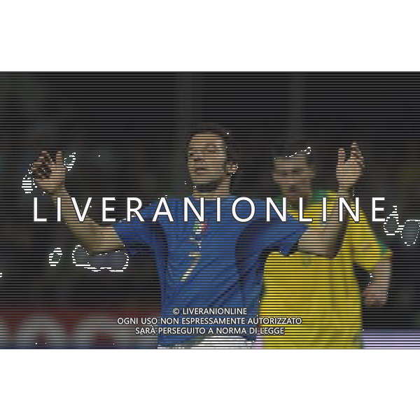 LITUANIA-ITALIA 06/06/2007 QUALIF EURO 2008 NELLA FOTO del piero alessandro FOTO BORSARI-AG ALDO LIVERANI