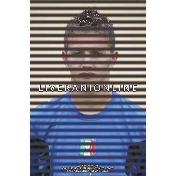 NAZIONALE ITALIANA CALCIO UNDER 21 NELLA FOTO CRISCITO DOMENICO AG ALDO LIVERANI