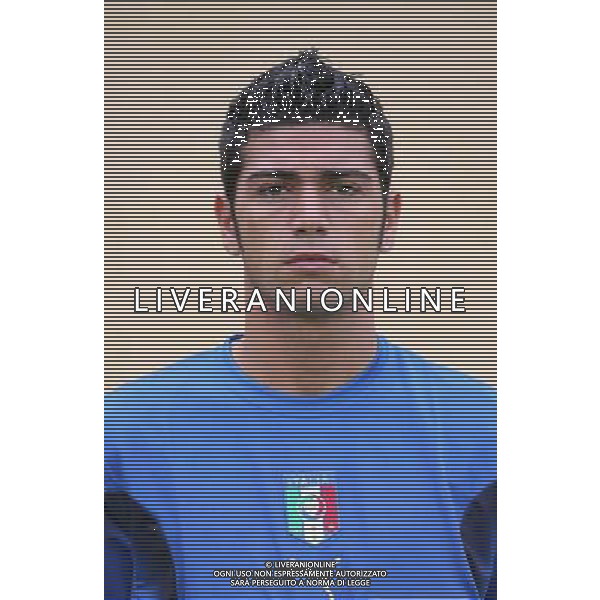 NAZIONALE ITALIANA CALCIO UNDER 21 NELLA FOTO PELLE\' GRAZIANO AG ALDO LIVERANI