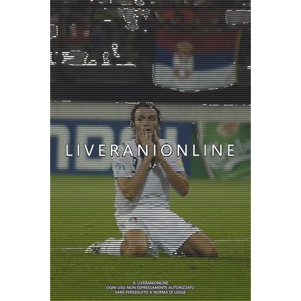 Nijmegen (NED) 11/06/2007 uefa euro under 21 championship netherlands 2007 serbia - italy 1-0 nella foto pazzini giampaolo ph Ag aldo liverani s.a.s.
