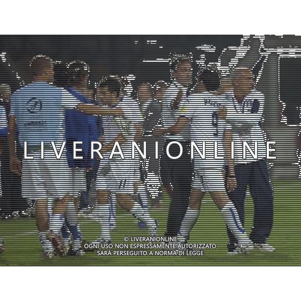 Nijmegen (NED) 11/06/2007 uefa euro under 21 championship netherlands 2007 serbia - italy 1-0 nella foto pazzini giampaolo e rossi giuseppe ph Ag aldo liverani s.a.s.