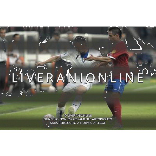 Nijmegen (NED) 11/06/2007 uefa euro under 21 championship netherlands 2007 serbia - italy 1-0 nella foto montolivo riccardo italy e tosic zoran serbia ph Ag aldo liverani s.a.s.