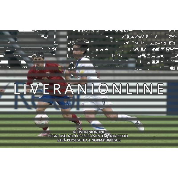 Nijmegen (NED) 11/06/2007 uefa euro under 21 championship netherlands 2007 serbia - italy 1-0 nella foto milovaovic dejan e aquilani alberto ph Ag aldo liverani s.a.s.