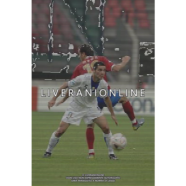 Nijmegen (NED) 11/06/2007 uefa euro under 21 championship netherlands 2007 serbia - italy 1-0 nella foto mantovani andrea e mrdja dragan ph Ag aldo liverani s.a.s.