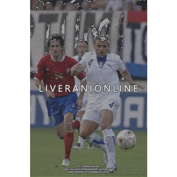 Nijmegen (NED) 11/06/2007 uefa euro under 21 championship netherlands 2007 serbia - italy 1-0 nella foto babovic sefan e nocerino antonio ph Ag aldo liverani s.a.s.