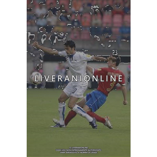 Nijmegen (NED) 11/06/2007 uefa euro under 21 championship netherlands 2007 serbia - italy 1-0 nella foto rukavina antonio e palladino raffaele ph Ag aldo liverani s.a.s.