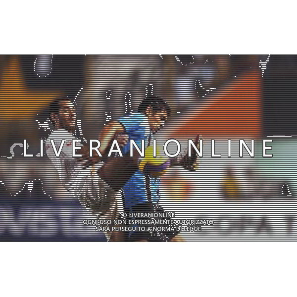 INTERNATIONAL FOOTBALL LIBERTADORES CUP 2007 FC SANTOS_FC GREMIO 3-1 ( Vila Belmiro Stadium Santos ) RODRIGO SOUTO (SANTOS) _ DIEGO SOUZA (GREMIO) ag aldo liverani 