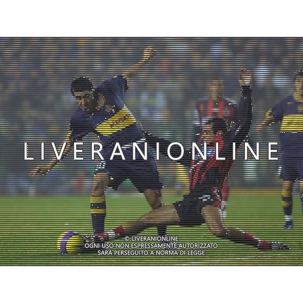 Argentina, Buenos Aires Libertadores Cup 2007 Boca Jrs. vs. Cucuta 3-0 ( Bombonera Stadium Buenos Aires ) JUAN RIQUELME ( Boca Juniors ) ON ACTION AG ALDO LIVERANI