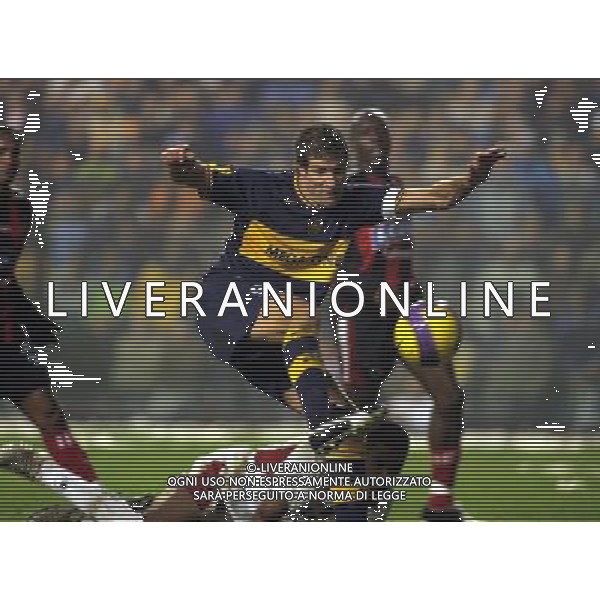 Argentina, Buenos Aires Libertadores Cup 2007 Boca Jrs. vs. Cucuta 3-0 ( Bombonera Stadium Buenos Aires ) MARTIN PALERMO ON ACTION AG ALDO LIVERANI