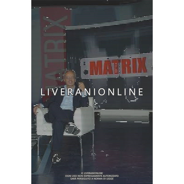 ROMA 13/06/07 CONFERENZA STAMPA PER LA CHIUSURA DEL CICLO DI MATRIX NELLA FOTO ENRICO MENTANA © CAMILLA MORANDI/AGENZIA ALDO LIVERANI