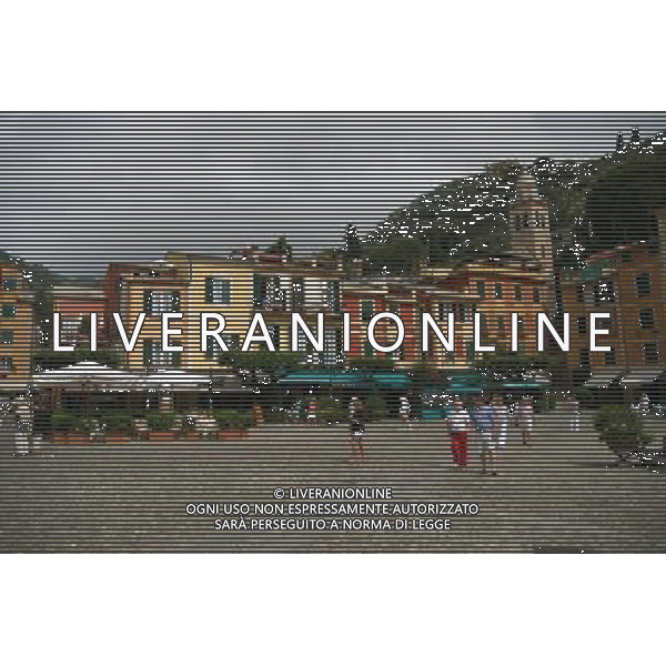 La piazzetta di Portofino 2007 - il primo a sinistra e\' il Ristorante Splendido Mare foto Ghiglione / Ag. Liverani