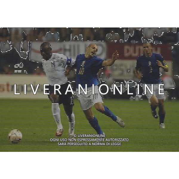 gelredome stadium arnhem 14/06/2007 uefa euro under 21 championship netherlands 2007 england - italy 2-2 nella foto rosina alessandro italy reo coker nigel england ph ag aldo liverani s.a.s. 