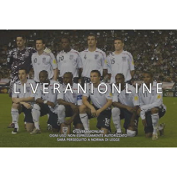 gelredome stadium arnhem 14/06/2007 uefa euro under 21 championship netherlands 2007 england - italy 2-2 nella foto formazione italia ph ag aldo liverani s.a.s. 