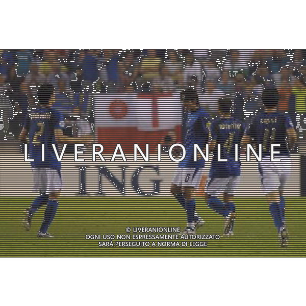gelredome stadium arnhem 14/06/2007 uefa euro under 21 championship netherlands 2007 england - italy 2-2 nella foto aquilani alberto esulta per il goal 2-2 ph ag aldo liverani s.a.s. 