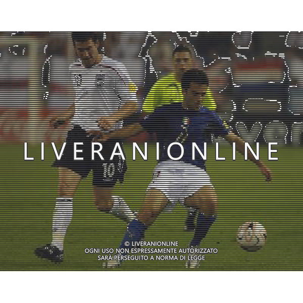 gelredome stadium arnhem 14/06/2007 uefa euro under 21 championship netherlands 2007 england - italy 2-2 nella foto rossi giuseppe italy nugent david england ph ag aldo liverani s.a.s. 