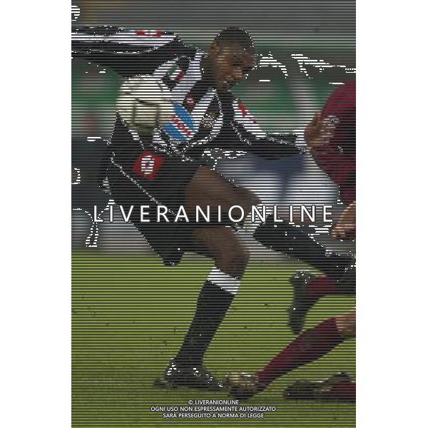 TORINO 18/12/02 COPPA ITALIA 02/03 JUVENTUS REGGINA NELLA FOTO MARCELO ZALAYETA FOTO ALDO LIVERANI
