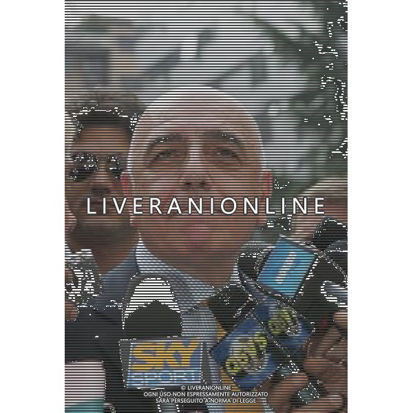 Riunioni informali Presidenti Societa\' Lega calcio Milano 19/06/2007 nella foto il presidente Adriano Galliani ph andry/ag. Aldo Liverani