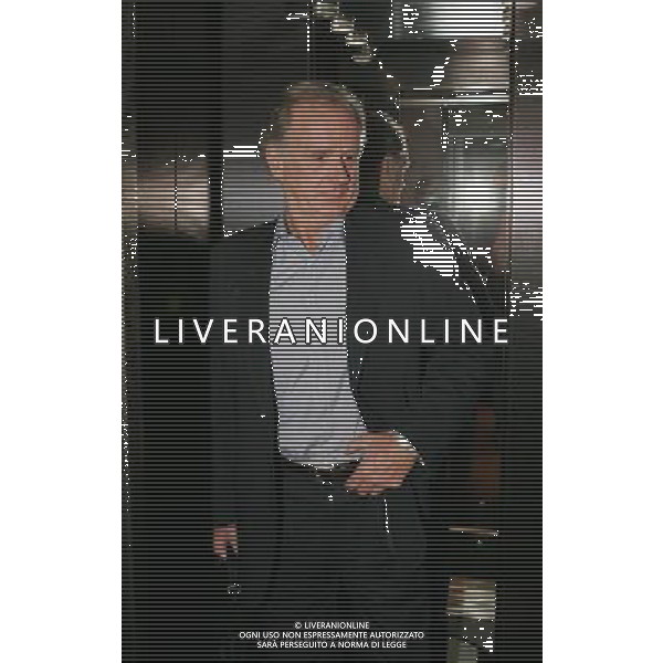 Riunioni informali Presidenti Societa\' Lega calcio Milano 19/06/2007 nella foto il presidente Giovanni Cobolli Gigli ph andry/ag. Aldo Liverani