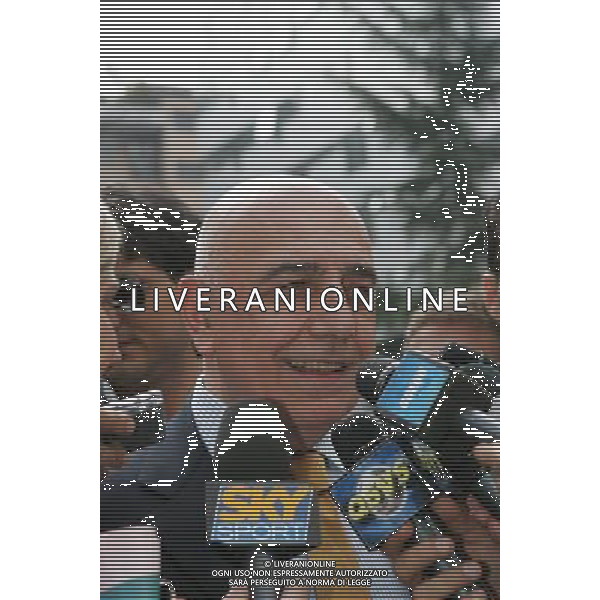 Riunioni informali Presidenti Societa\' Lega calcio Milano 19/06/2007 nella foto il presidente Adriano Galliani ph andry/ag. Aldo Liverani