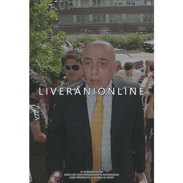 Riunioni informali Presidenti Societa\' Lega calcio Milano 19/06/2007 nella foto il presidente Adriano Galliani ph andry/ag. Aldo Liverani