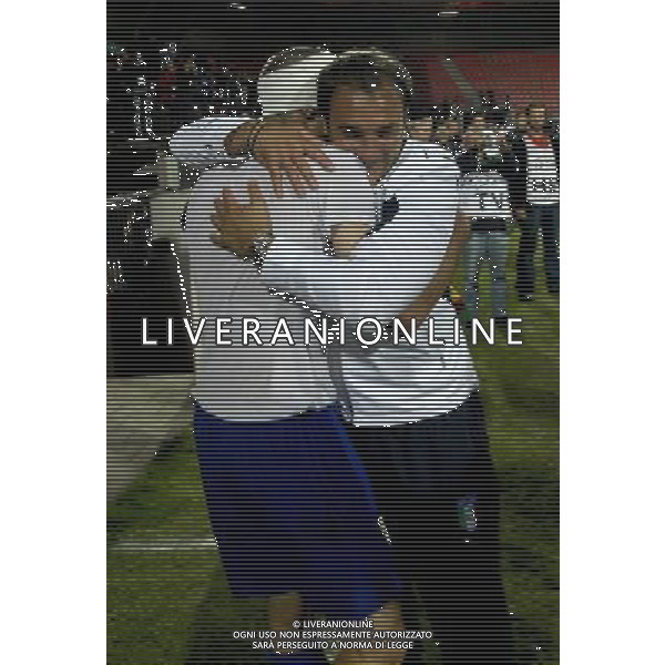 heerenveen 20 jun 2007 semifinal olanda - inghilterra uefa euro under 21 championship netherlands 2007 nella foto casiraghi pierluigi italy coach chiellini giorgio ph ag aldo liverani s.a.s.