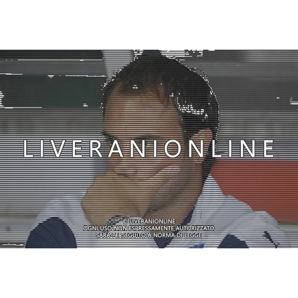 heerenveen 20 jun 2007 semifinal olanda - inghilterra uefa euro under 21 championship netherlands 2007 nella foto casiraghi pierluigi italy coach ph ag aldo liverani s.a.s.