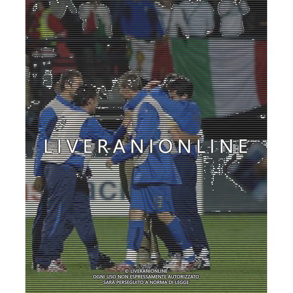 heerenveen 20 jun 2007 semifinal olanda - inghilterra uefa euro under 21 championship netherlands 2007 nella foto rossi giuseppe viviano emiliano italy final joy portugal - italy 3-4 ph ag aldo liverani s.a.s.