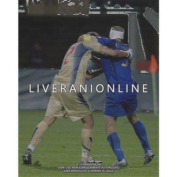 heerenveen 20 jun 2007 semifinal olanda - inghilterra uefa euro under 21 championship netherlands 2007 nella foto viviano emiliano chiellini giorgio final joy italy ph ag aldo liverani s.a.s.