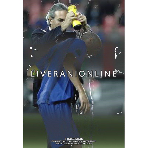 heerenveen 20 jun 2007 semifinal olanda - inghilterra uefa euro under 21 championship netherlands 2007 nella foto chiellini giorgio italy ph ag aldo liverani s.a.s.