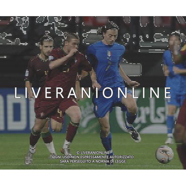 heerenveen 20 jun 2007 semifinal olanda - inghilterra uefa euro under 21 championship netherlands 2007 nella foto montolivo riccardo italy antunes portugal ph ag aldo liverani s.a.s.