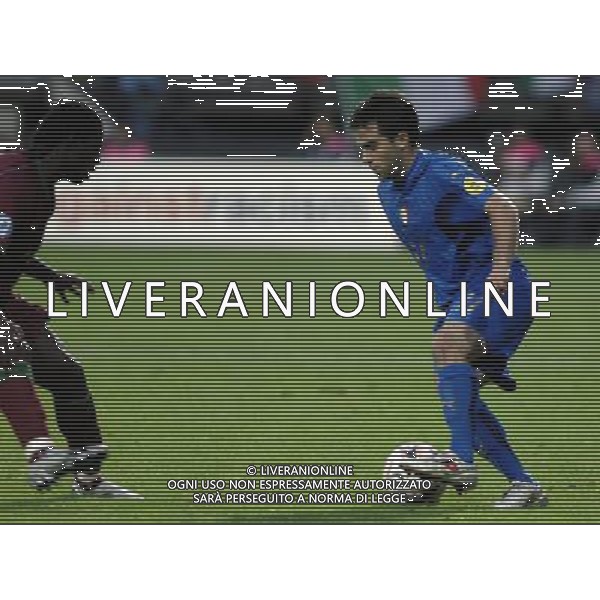 heerenveen 20 jun 2007 semifinal olanda - inghilterra uefa euro under 21 championship netherlands 2007 nella foto rossi giuseppe italy ph ag aldo liverani s.a.s.