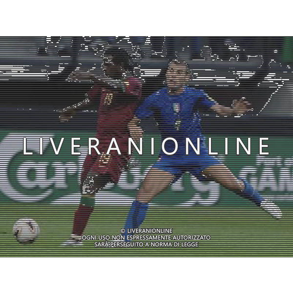 heerenveen 20 jun 2007 semifinal olanda - inghilterra uefa euro under 21 championship netherlands 2007 nella foto silvestre varela portugal nocerino alberto italy ph ag aldo liverani s.a.s.