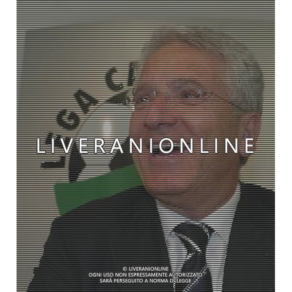 Milano 28 giugno 2007 Consiglio di Lega Calcio nella foto: Matarrese Antonio foto Andry / Ag. Aldo Liverani
