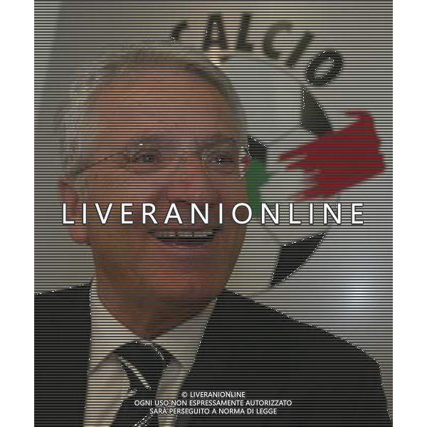Milano 28 giugno 2007 Consiglio di Lega Calcio nella foto: Matarrese Antonio foto Andry / Ag. Aldo Liverani