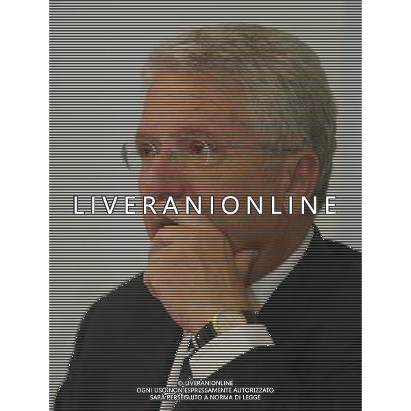 Milano 28 giugno 2007 Consiglio di Lega Calcio nella foto: Matarrese Antonio foto Andry / Ag. Aldo Liverani